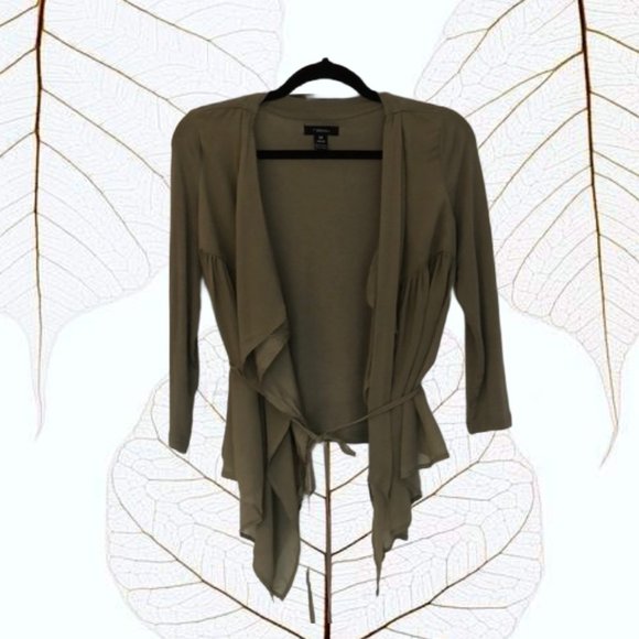 🌿 Pretty Soft Sheer Sweater Cardigan Wrap - Picture 4 of 7